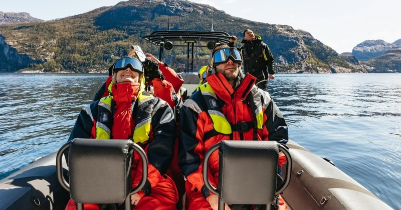 RIB-Safari in Kleingruppe zum Preikestolen